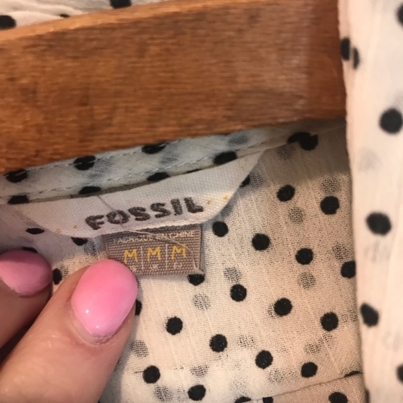 Fossil polka dot top - Picture 3 of 5